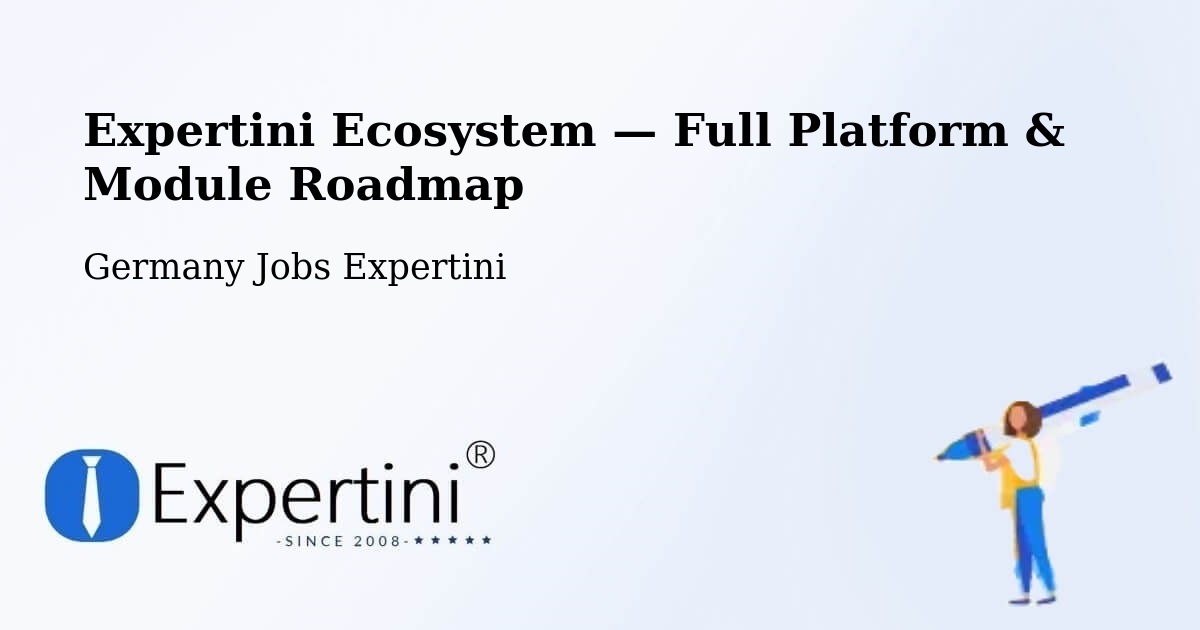 Expertini Ecosystem — Full Platform & Module Roadmap – Bubsheim